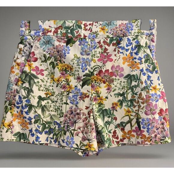 Zara Pants - Zara Shorts Womens Large Floral Cottage Core Garden Theme Fairy Core Feminine